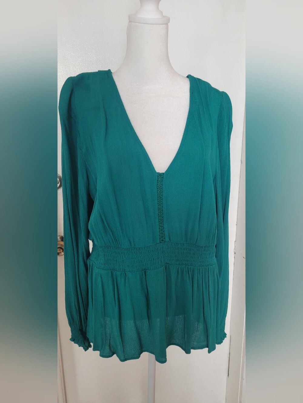 Torrid Green Blouse